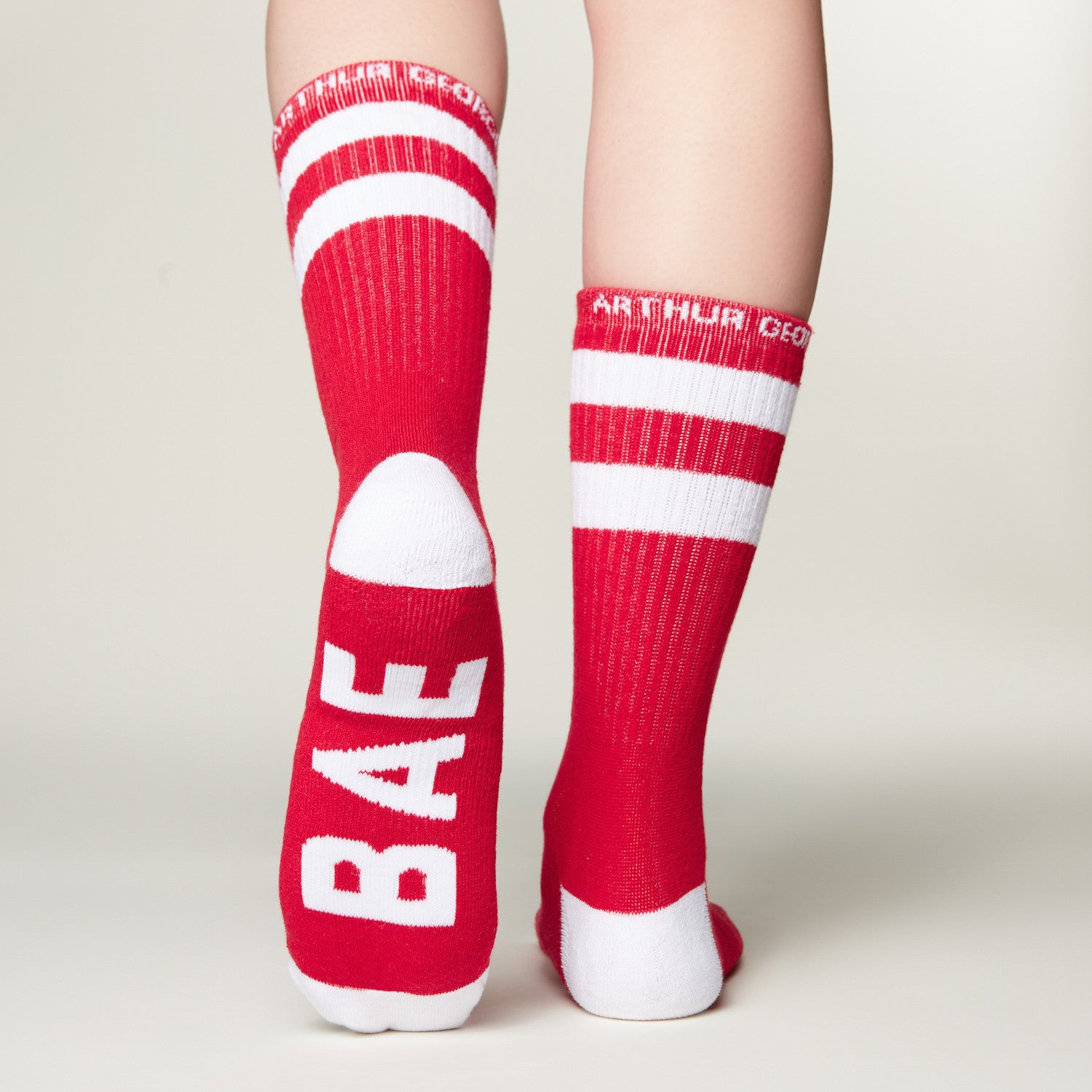 Bae socks bottom left back view