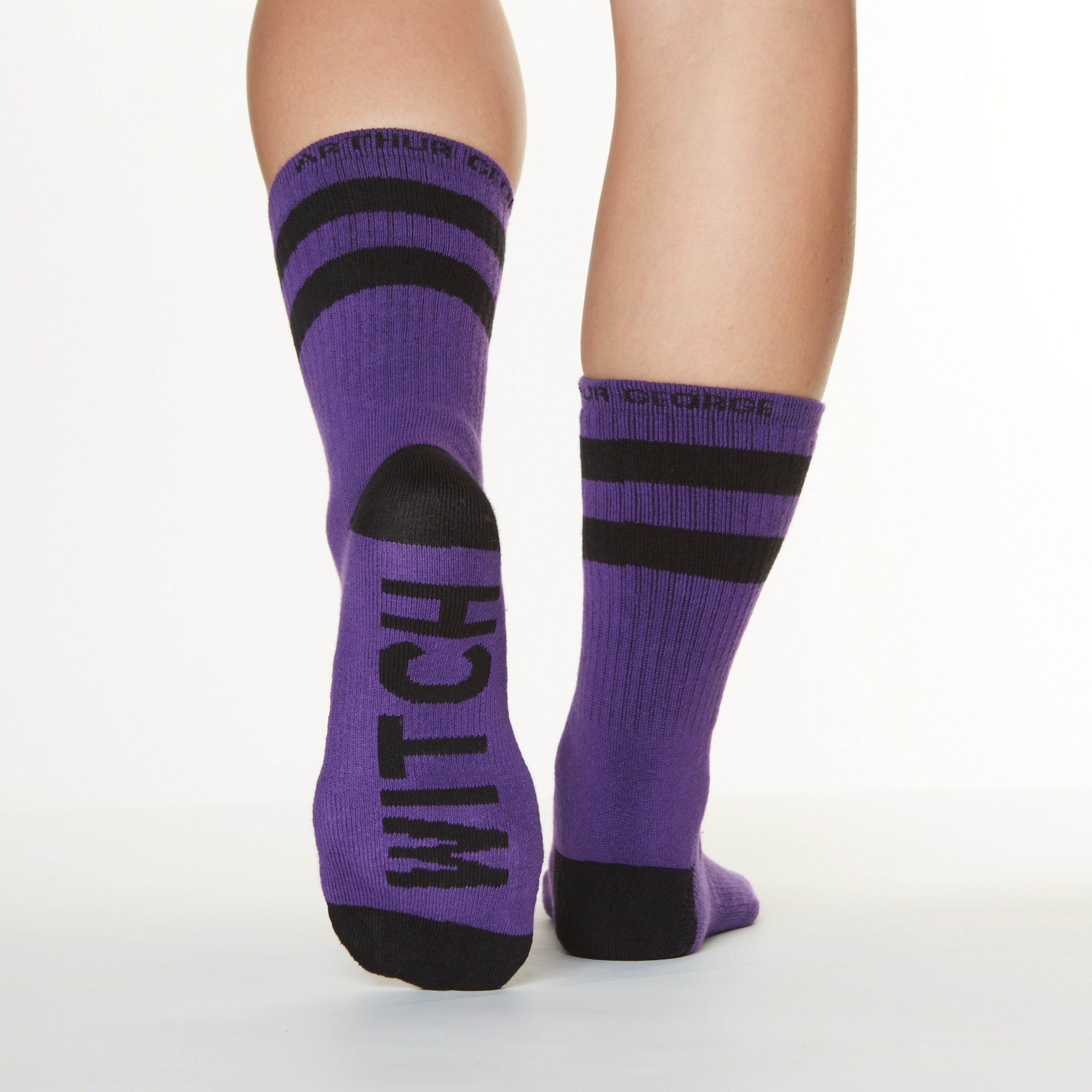 Witch Please Socks bottom left view