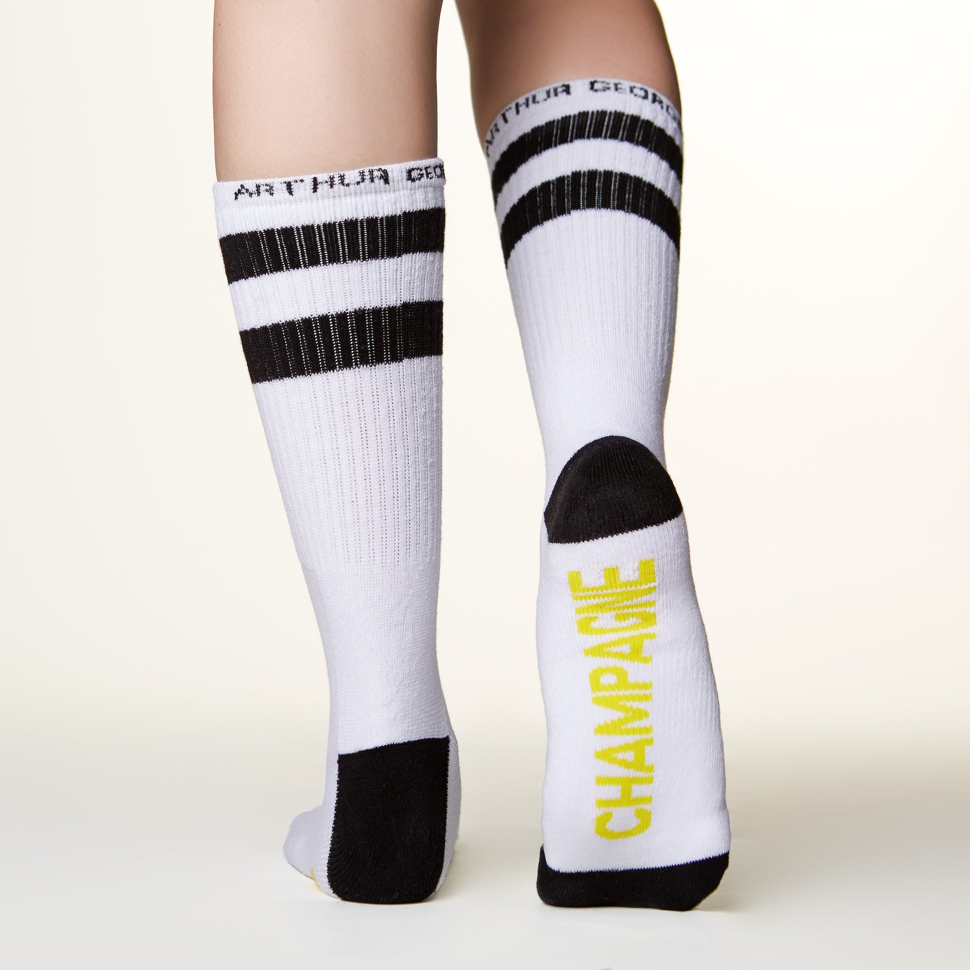 Pop Champagne socks bottom right view