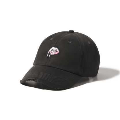 Lips Logo Black Hat
