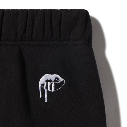 (Pre-Order) Lips Logo Black Sweatpants