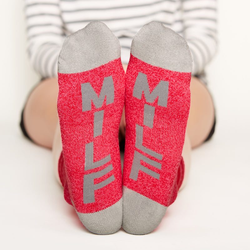 MILF Socks bottom front view  Limited Edition