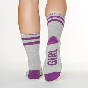 Gone girl socks bottom right view  