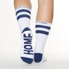 Home Run socks bottom left view 