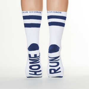 Home Run socks bottom back view 