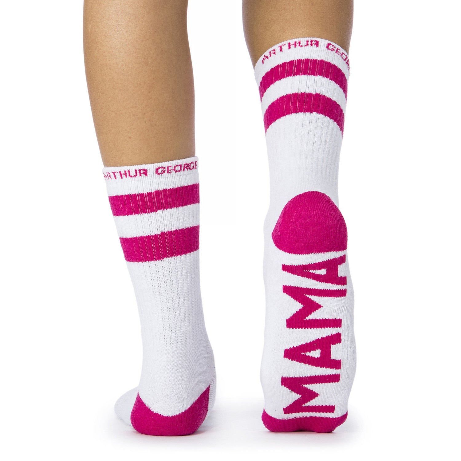 Baby Mama socks bottom right back view 