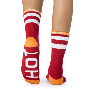 Hot Tamale socks bottom left view   Limited Edition