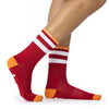 Hot Tamale socks side profile view 